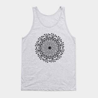 MONOCHROME MANDALA Tank Top